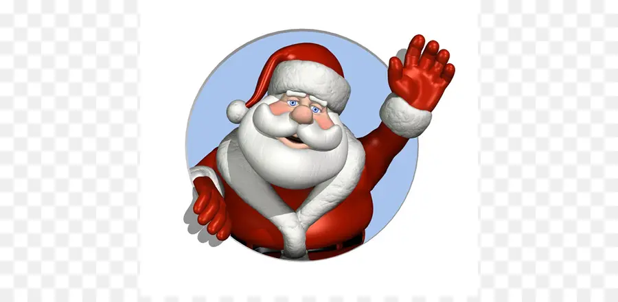 Papai Noel，Terno Vermelho PNG