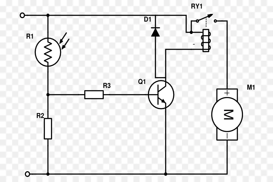 Diagrama De Circuito，Esquemático PNG