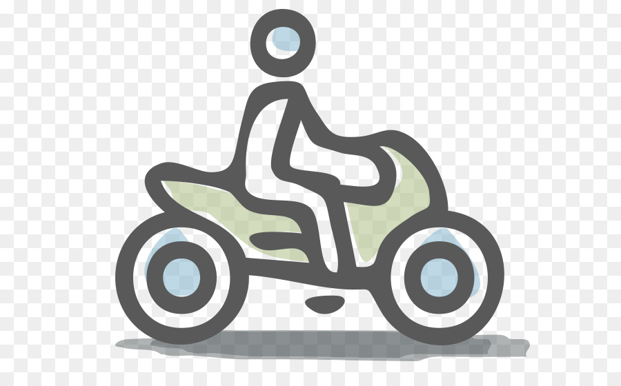 Motociclista，Bicicleta PNG