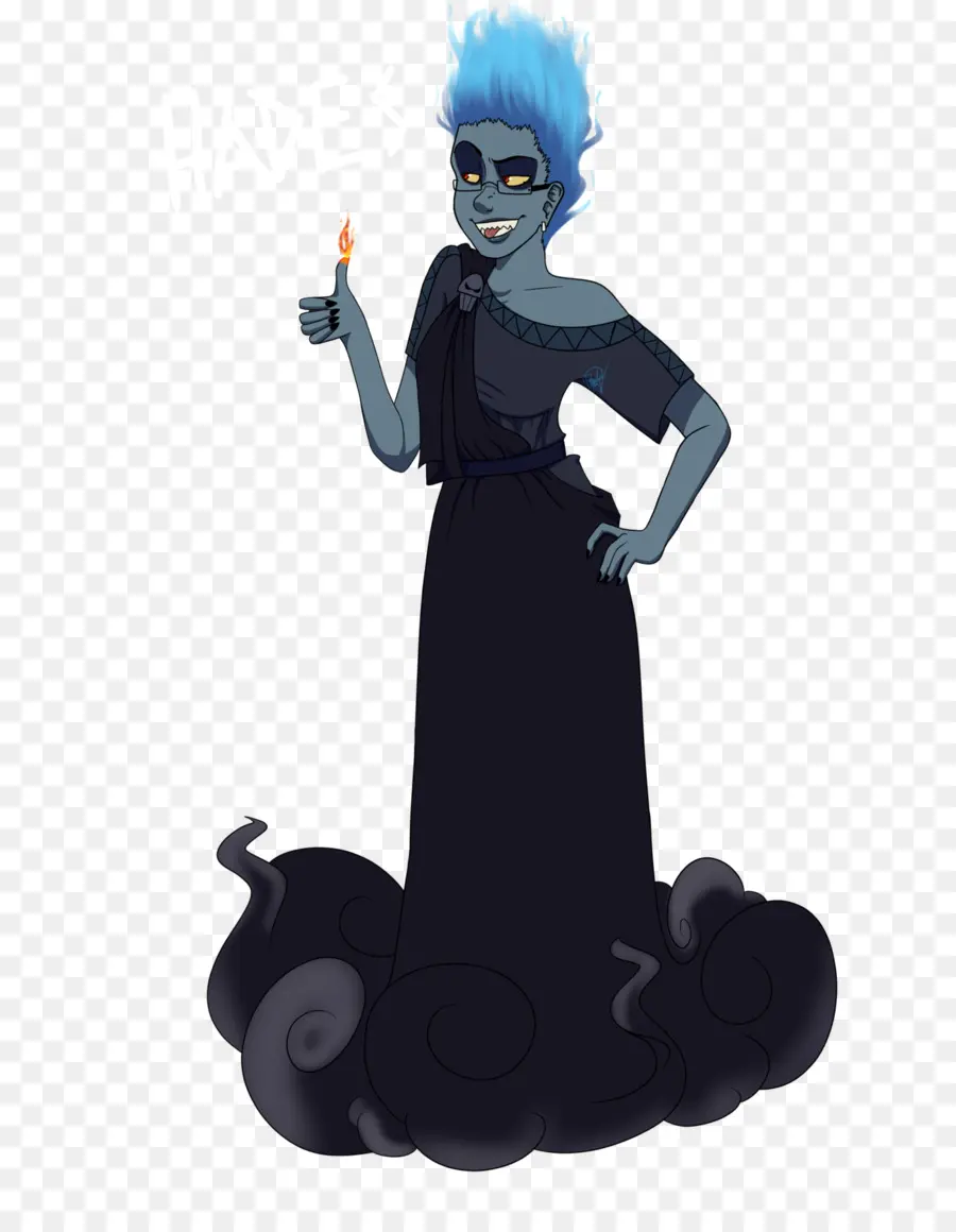 Hades，Chama Azul PNG