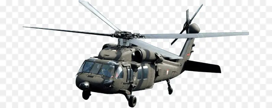 Rotor De Helicóptero，Sikorsky Uh60 Black Hawk PNG