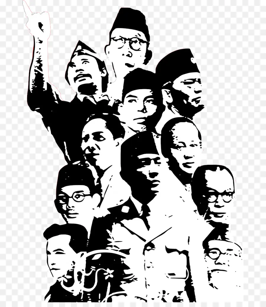 Batalha De Surabaya，Heróis Do Dia Na Indonésia PNG
