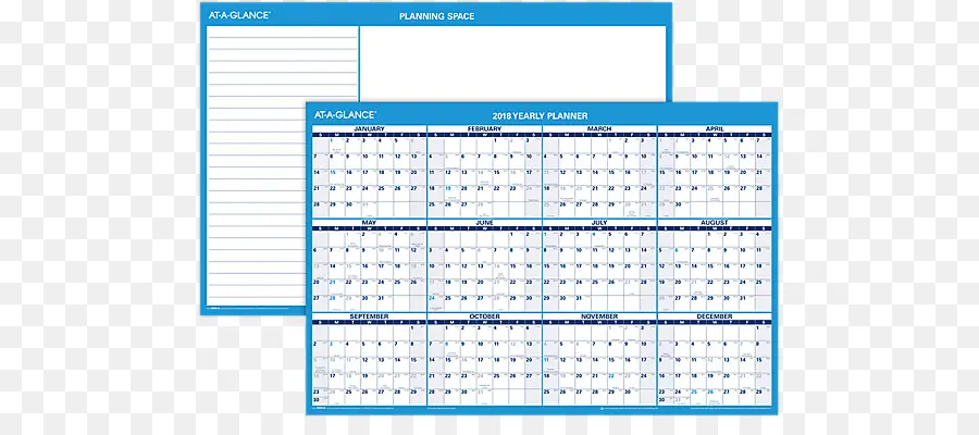 Planejador Anual，Calendário PNG