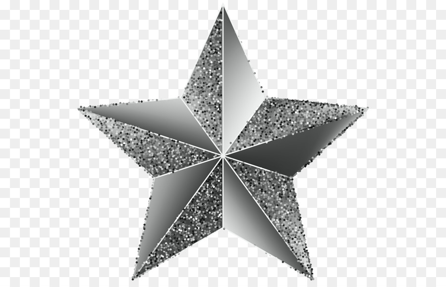 Estrela De Prata，Metálico PNG