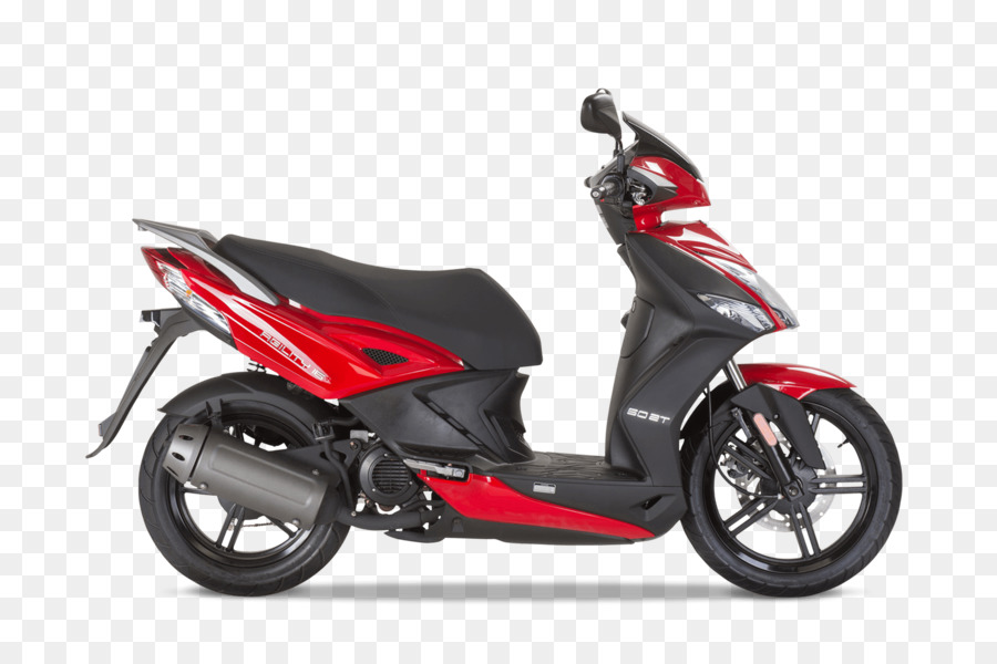 Motocicleta Vermelha E Preta，Scooter PNG