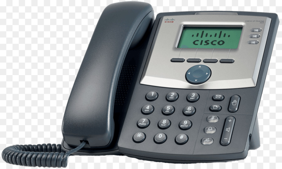 Telefone Voip，Cisco Spa 303 PNG