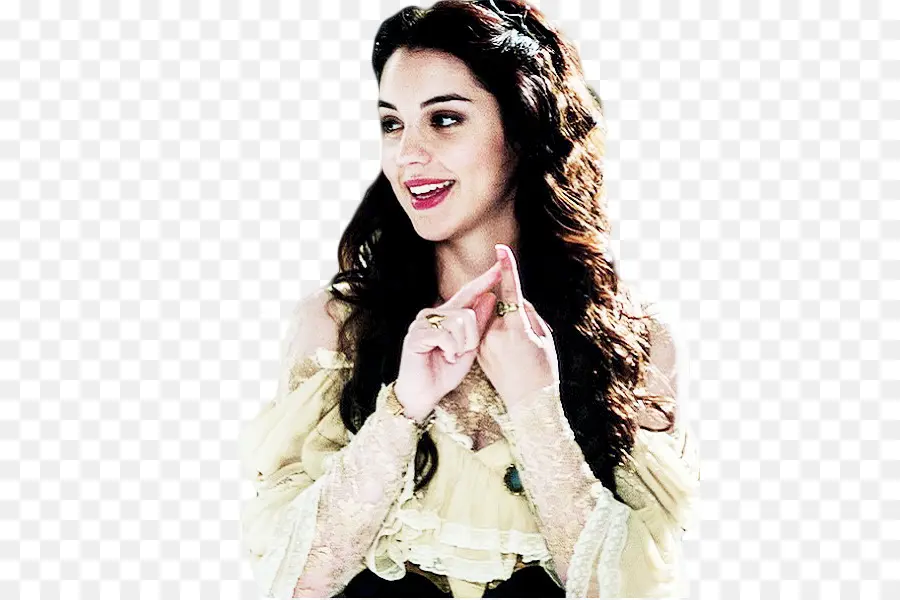 Mulher Com Vestido Histórico，Sorrindo PNG