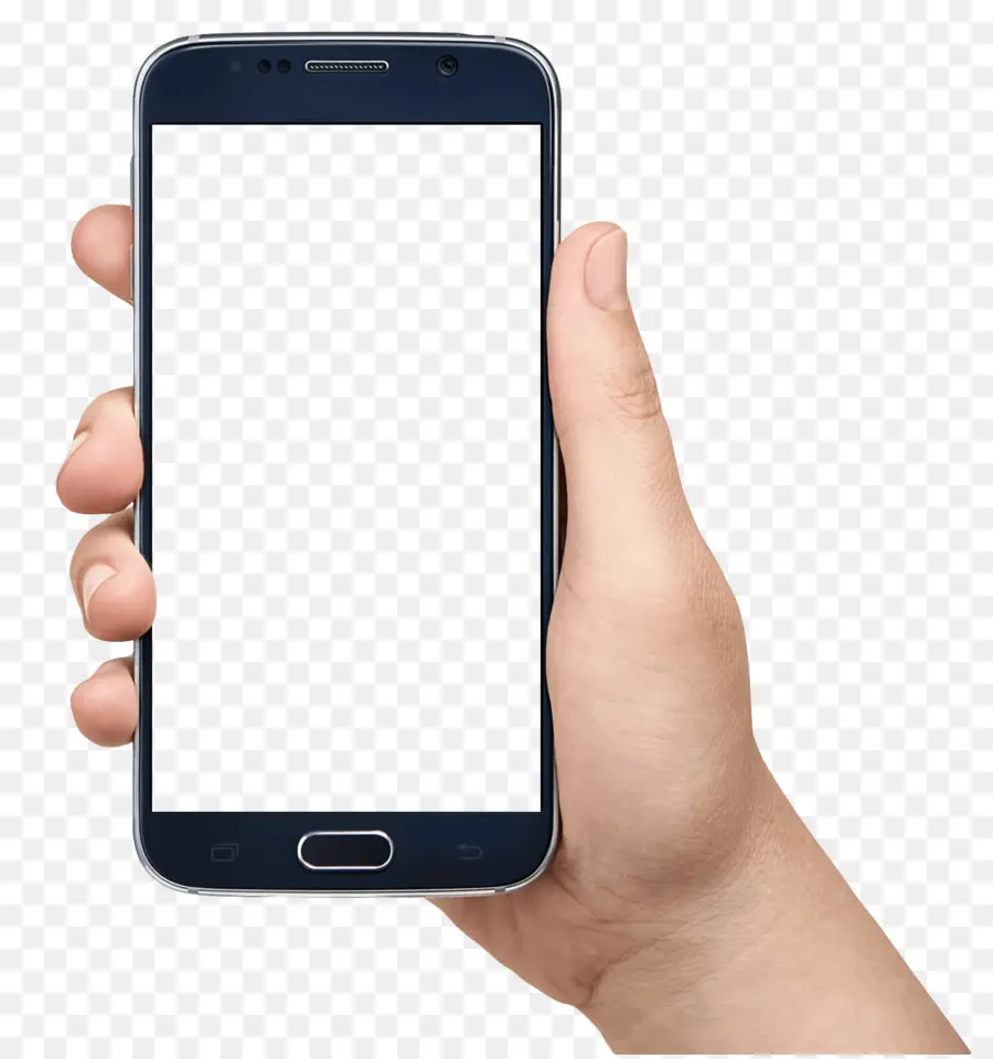 Mão Segurando Smartphone，Móvel PNG