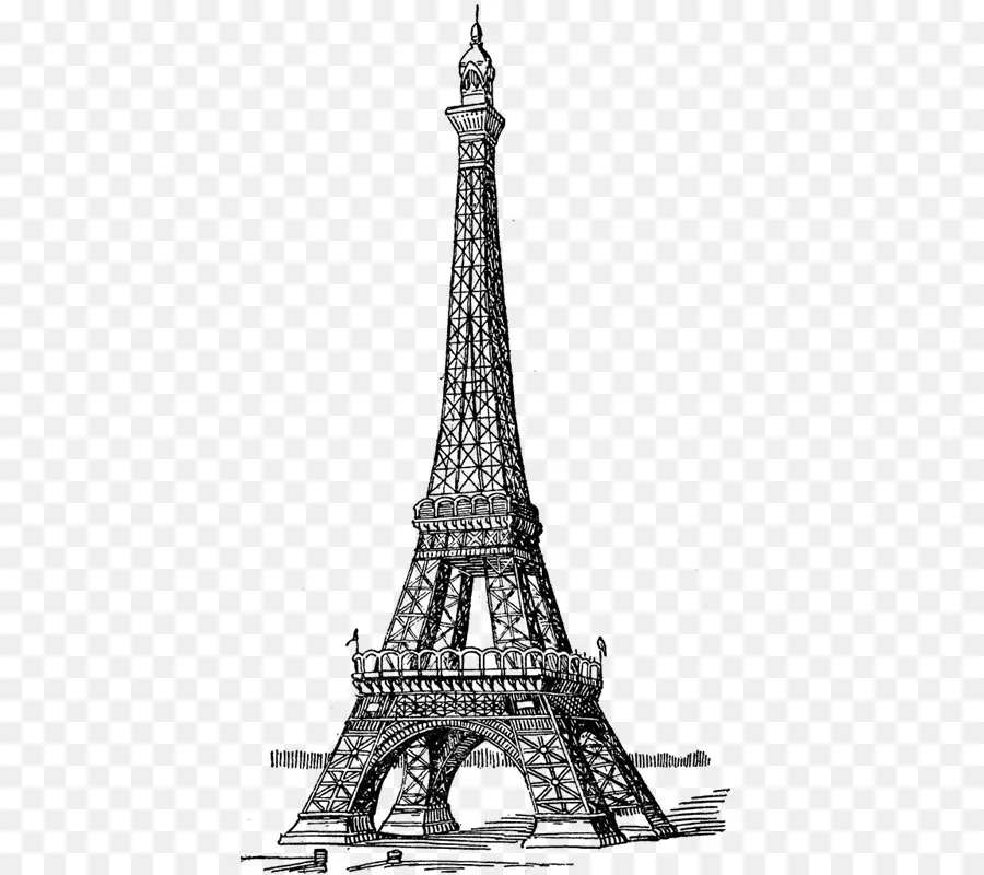 Torre Eiffel，Desenho PNG