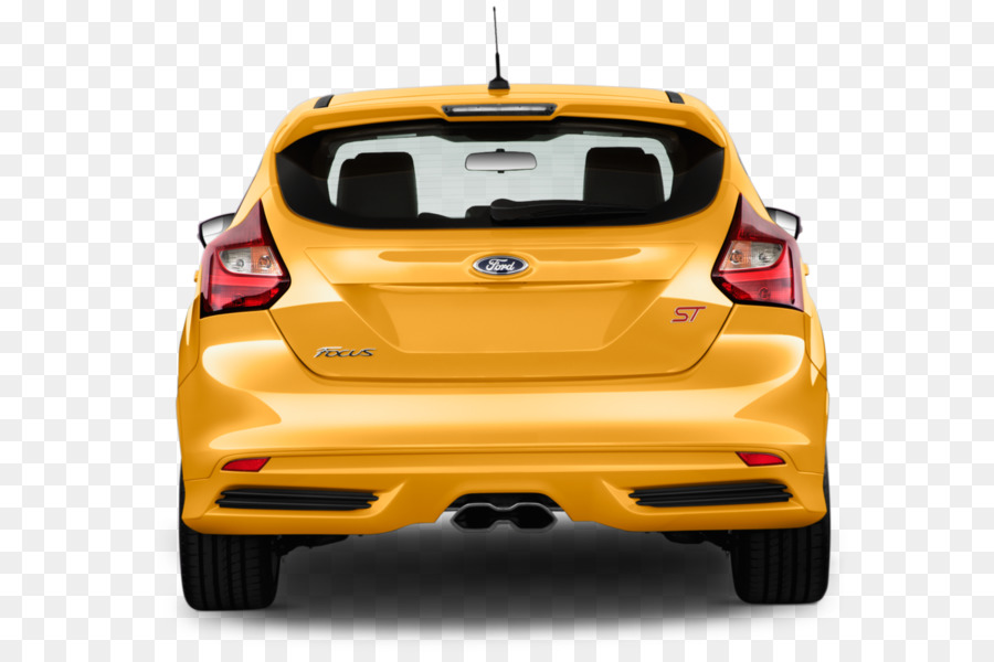 Traseira Do Carro Amarelo，Automóvel PNG