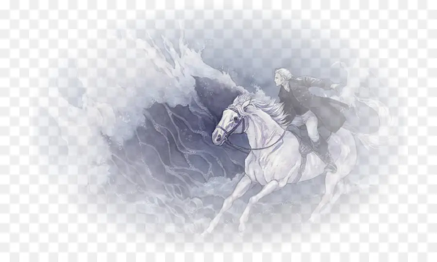 Papel De Parede Da área De Trabalho，Cavaleiro Sobre O Cavalo Branco PNG