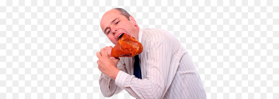 Homem Comendo Perna De Peru，Comida PNG