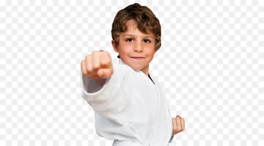 Menino Em Uniforme De Artes Marciais，Karatê PNG