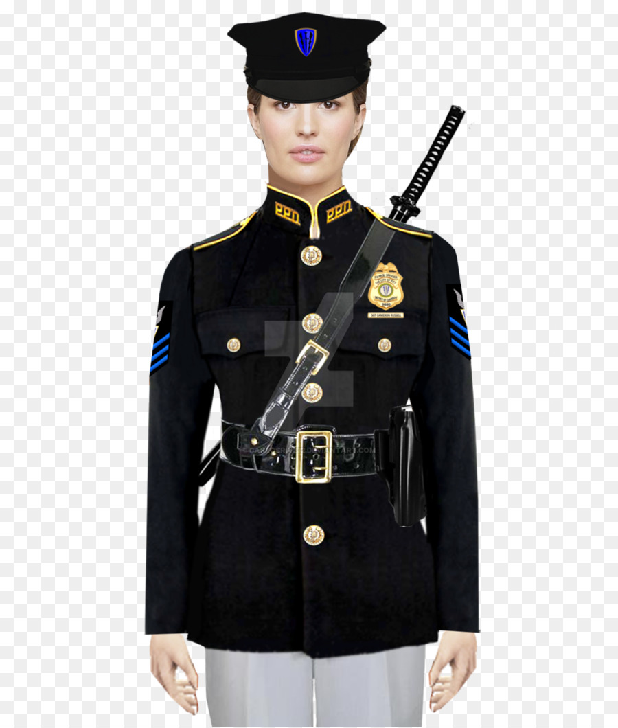 Policial，Uniforme Militar PNG