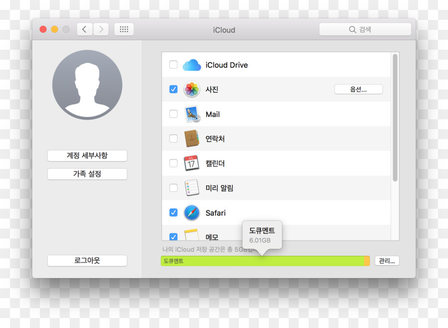 O Icloud，Macos PNG