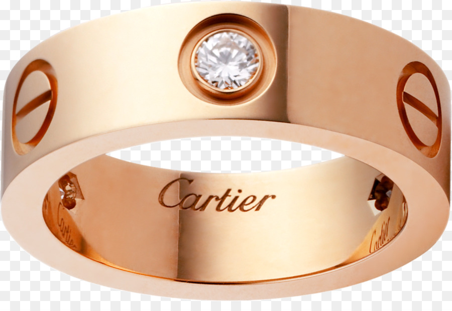 Anel De Ouro，Cartier PNG