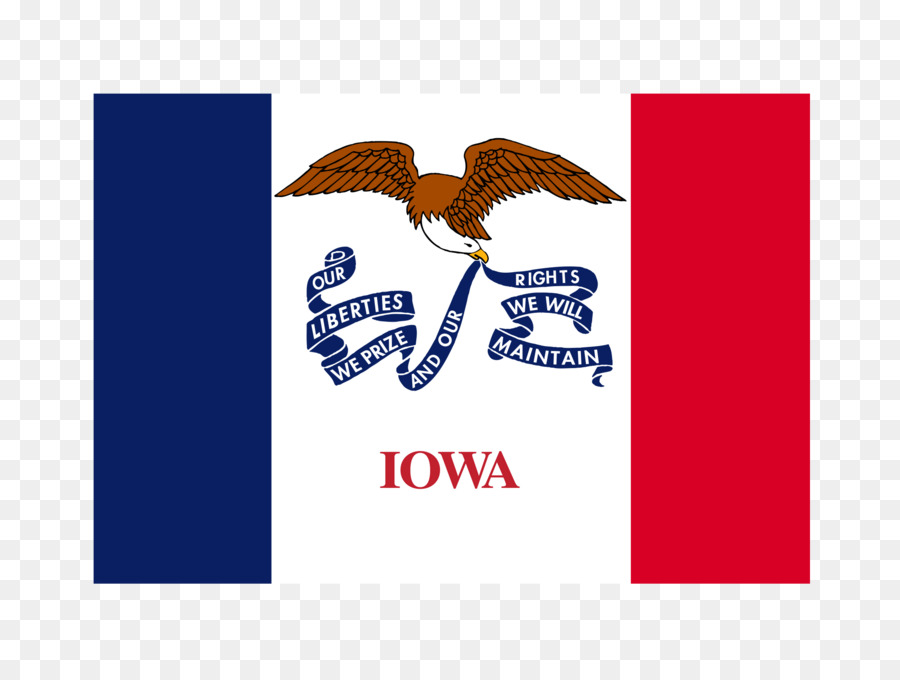 Iowa，Bandeira Do Estado De Iowa PNG