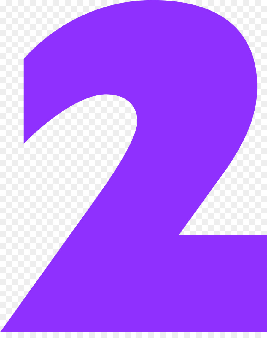 Número 2，Roxo PNG