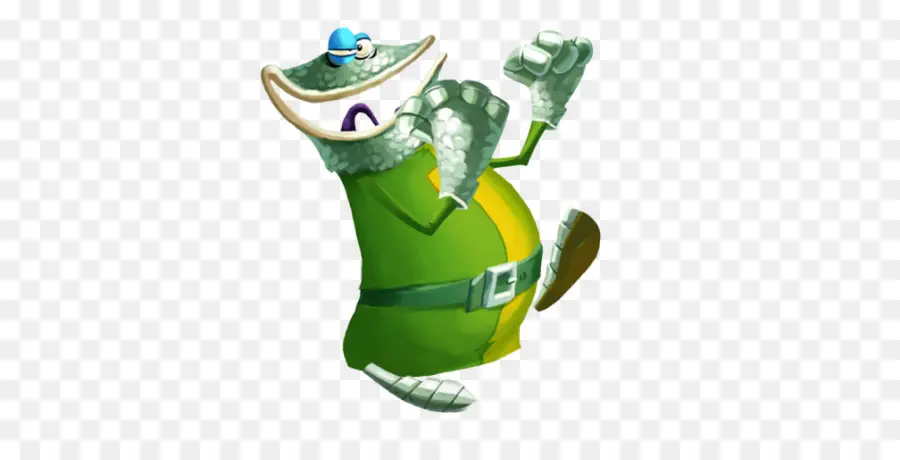 Personagem Verde，Animado PNG