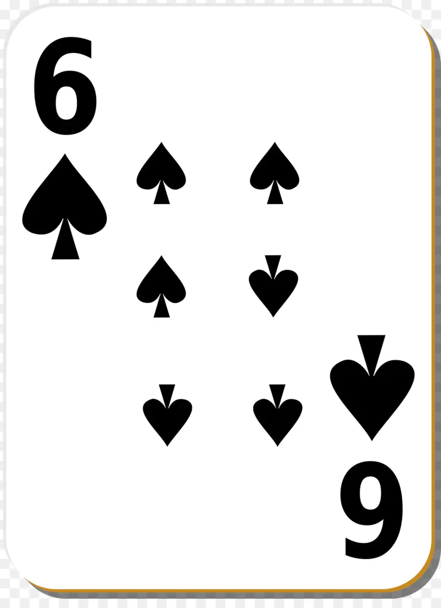 Carta De Jogar，Espadas PNG