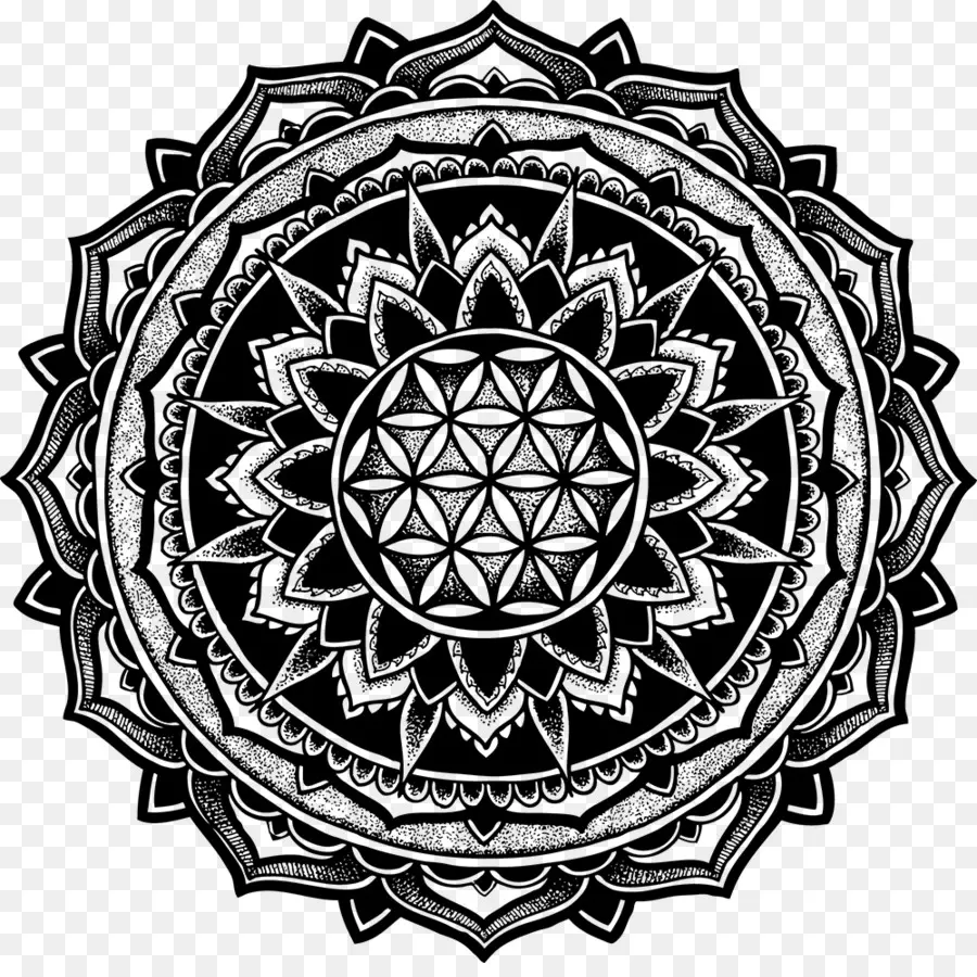Geometria Sagrada，Mandala PNG