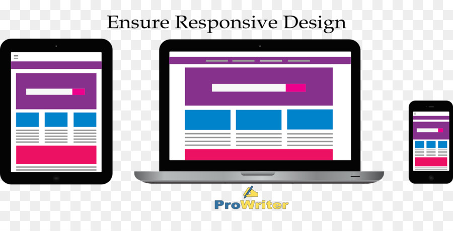 Responsive Web Design，Desenvolvimento Web PNG