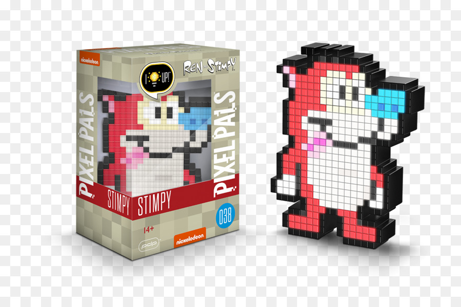 Stimpson J Gato，Pixel Art PNG