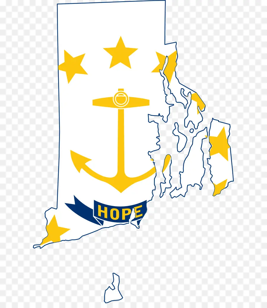 Mapa De Rhode Island，Estado PNG