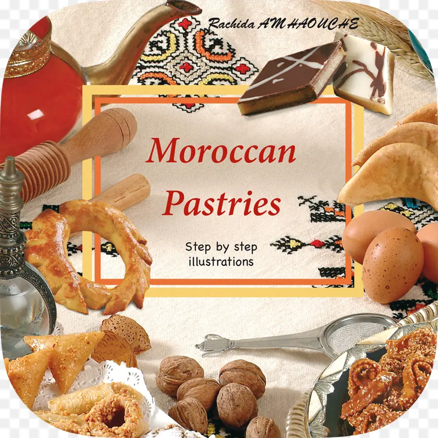 A Cozinha Marroquina，Pastelaria Marocaine Ilustrações A Passo PNG