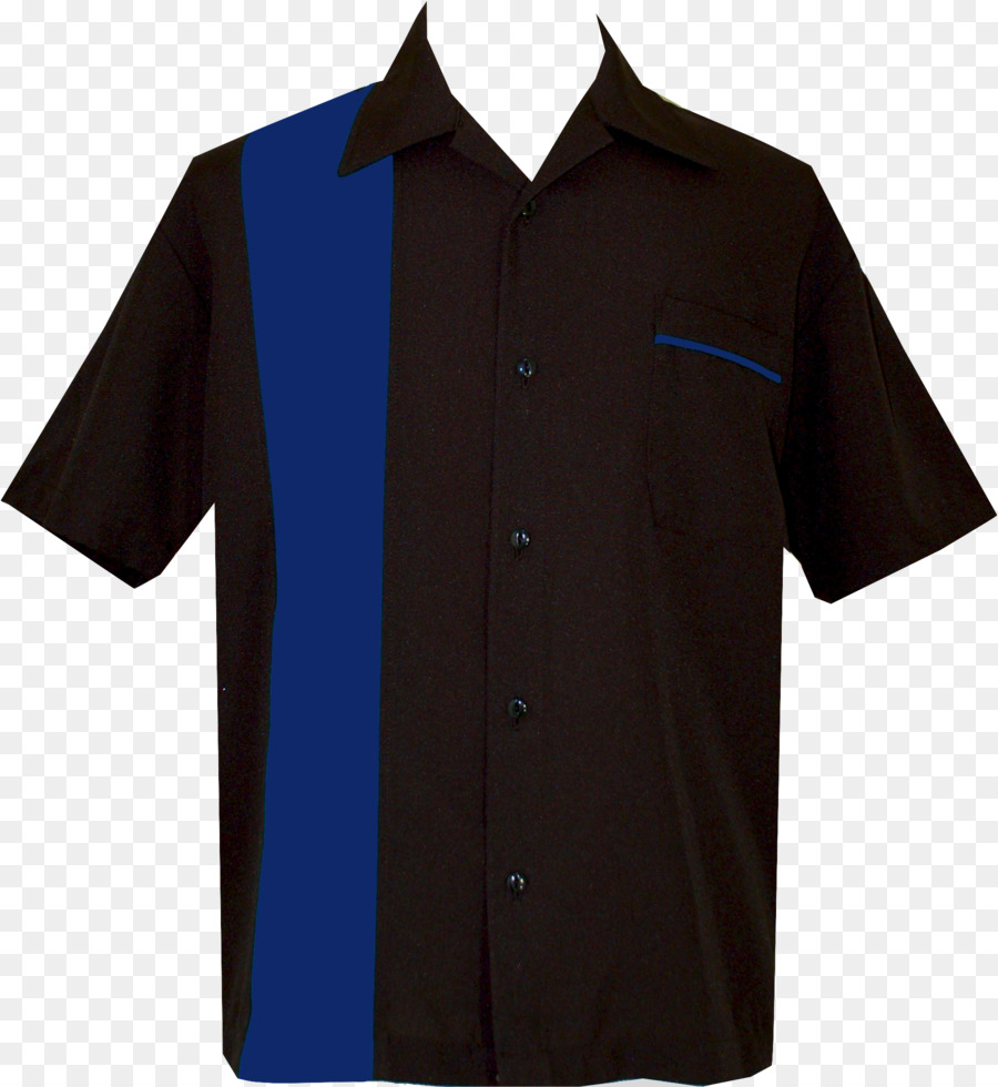 Camisa De Boliche，Preto PNG