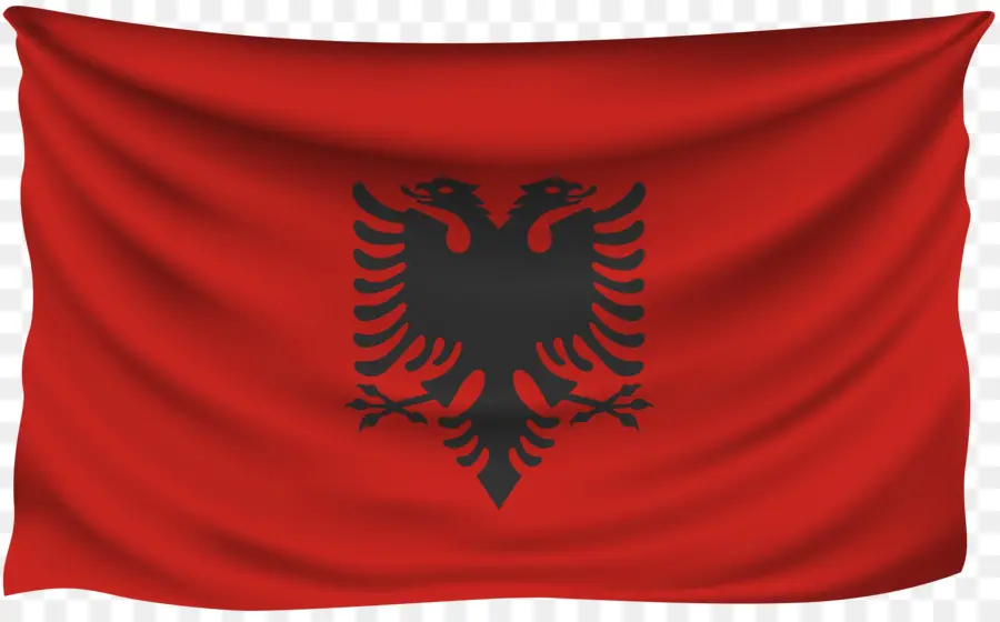 Albânia，Bandeira Da Albânia PNG