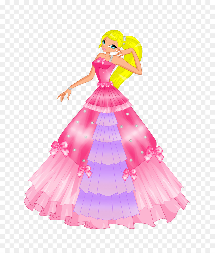 Boneca Princesa，Vestir PNG