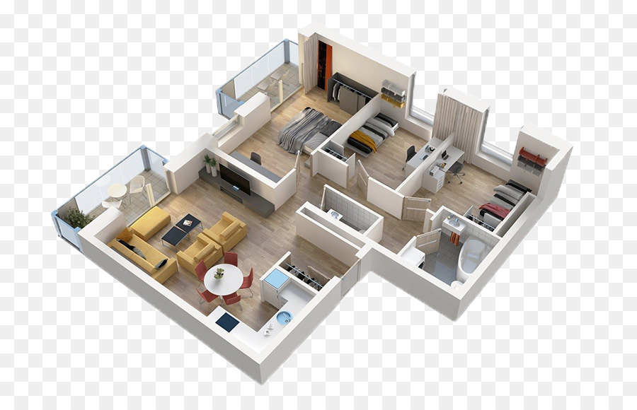 Layout Do Apartamento，Planta Baixa PNG