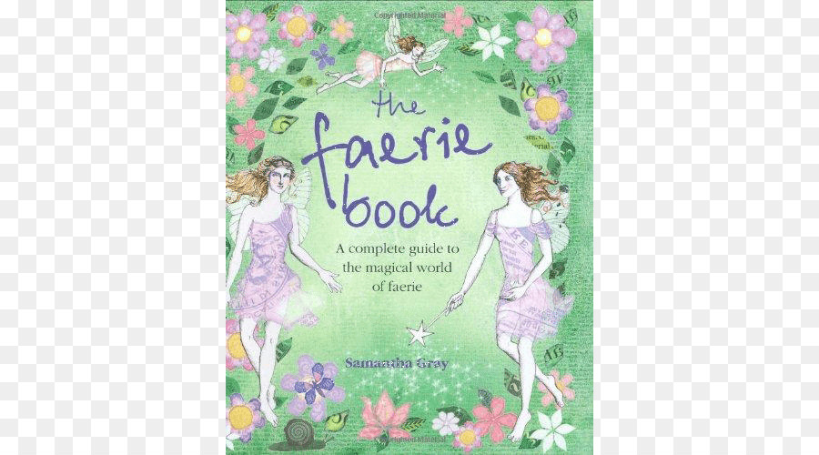 Faerie Livro，Design Floral PNG