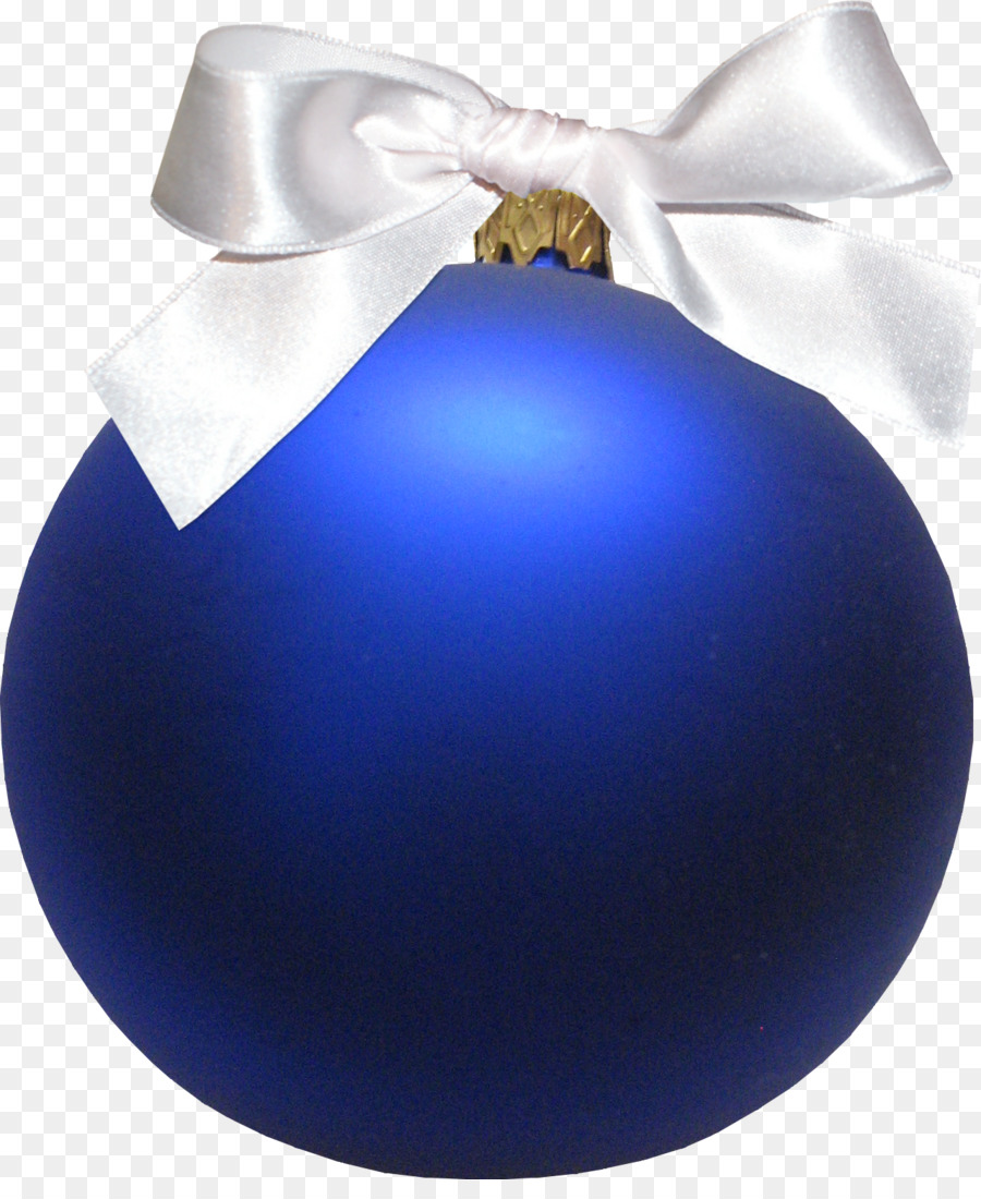 Ornamento Azul，Natal PNG