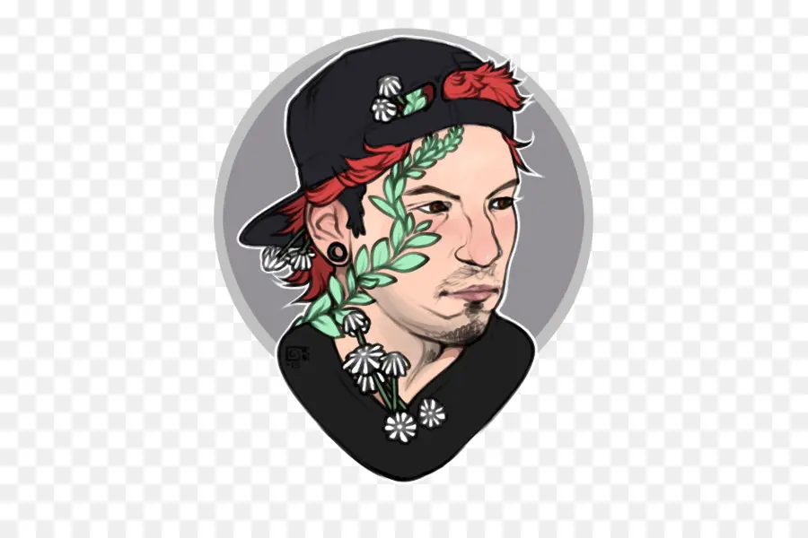 Homem Com Flores，Flores PNG