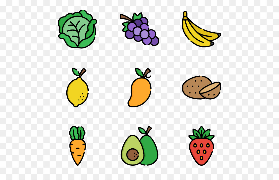 Frutas E Legumes，Saudável PNG