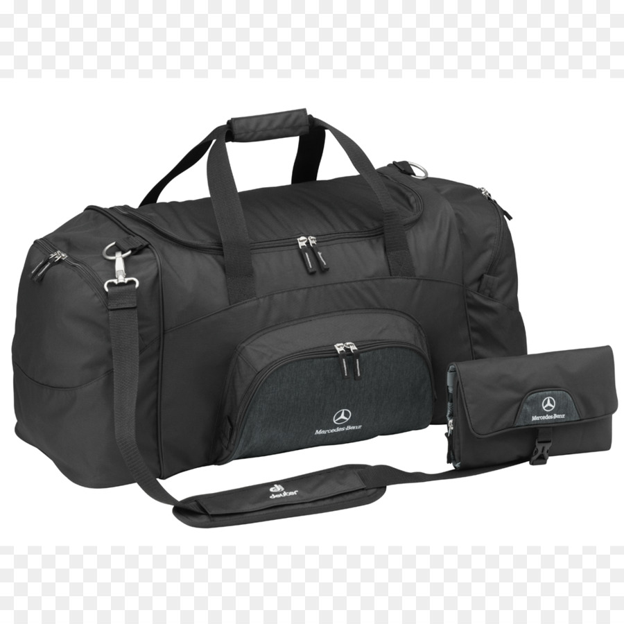 Bolsa Duffel Cinza E Preta，Viagem PNG