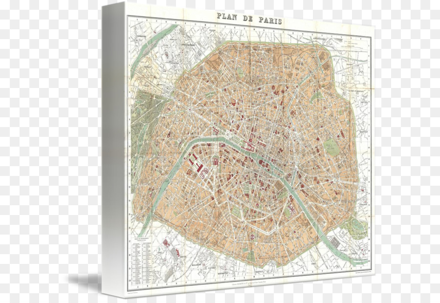 Paris，Mapa PNG