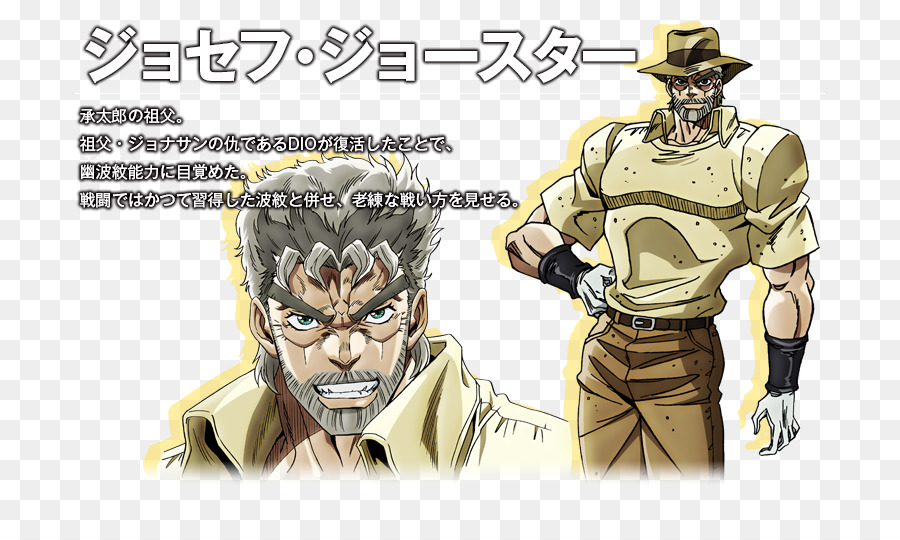 Jotaro Kujo，Josuke Higashikata PNG