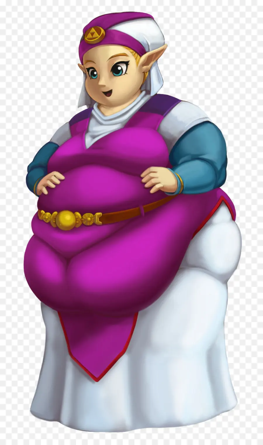 Personagem Roxo，Fantasia PNG