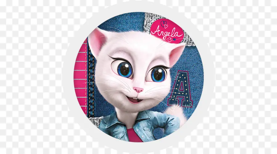 Talking Angela，A Embalagem E Rotulagem De PNG