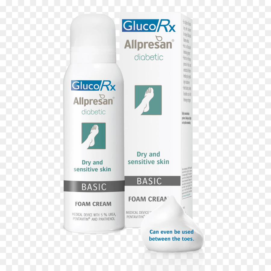 Allpresan Diabética Intensiv Schaumcreme，Diabetes Mellitus PNG