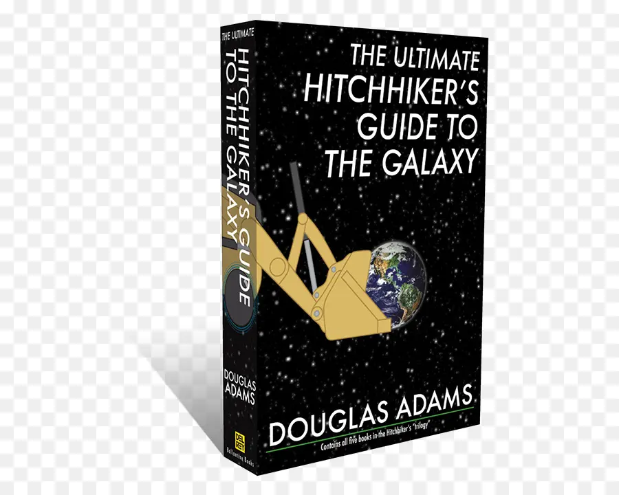 Livro O Guia Do Mochileiro Das Galáxias，Douglas Adams PNG