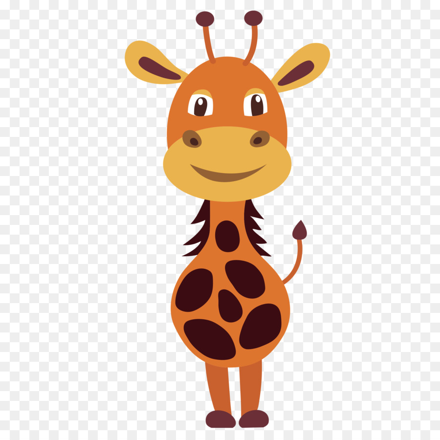 Girafa，Desenho Animado PNG