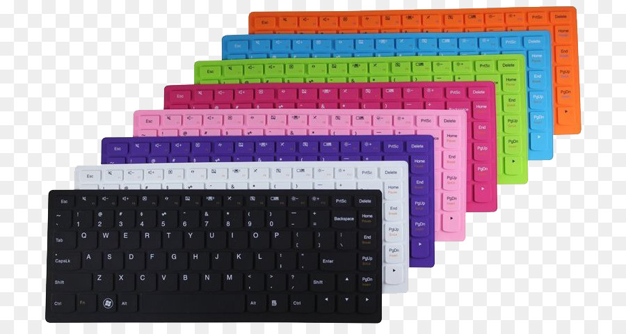 Teclados Coloridos，Sem Fio PNG