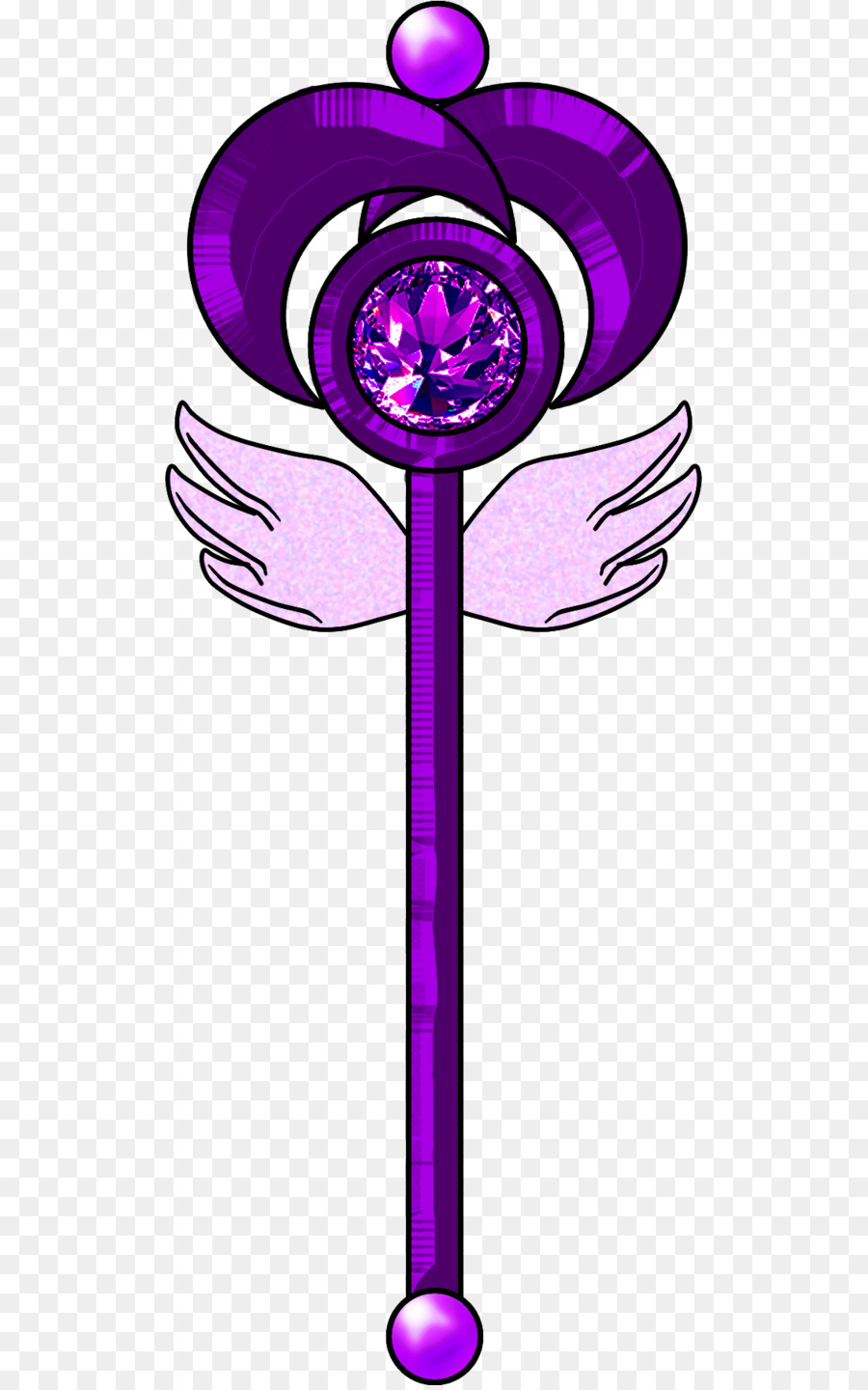 Varinha Mágica，Roxo PNG