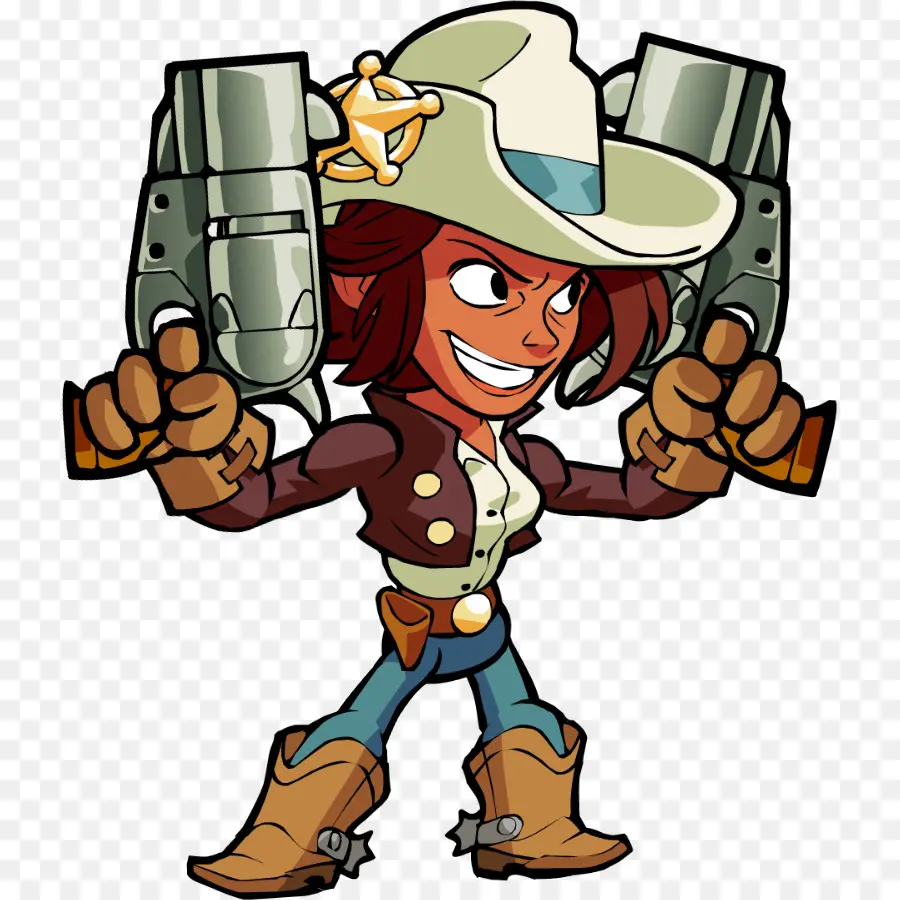 Cowgirl Com Armas，Chapéu De Vaqueiro PNG