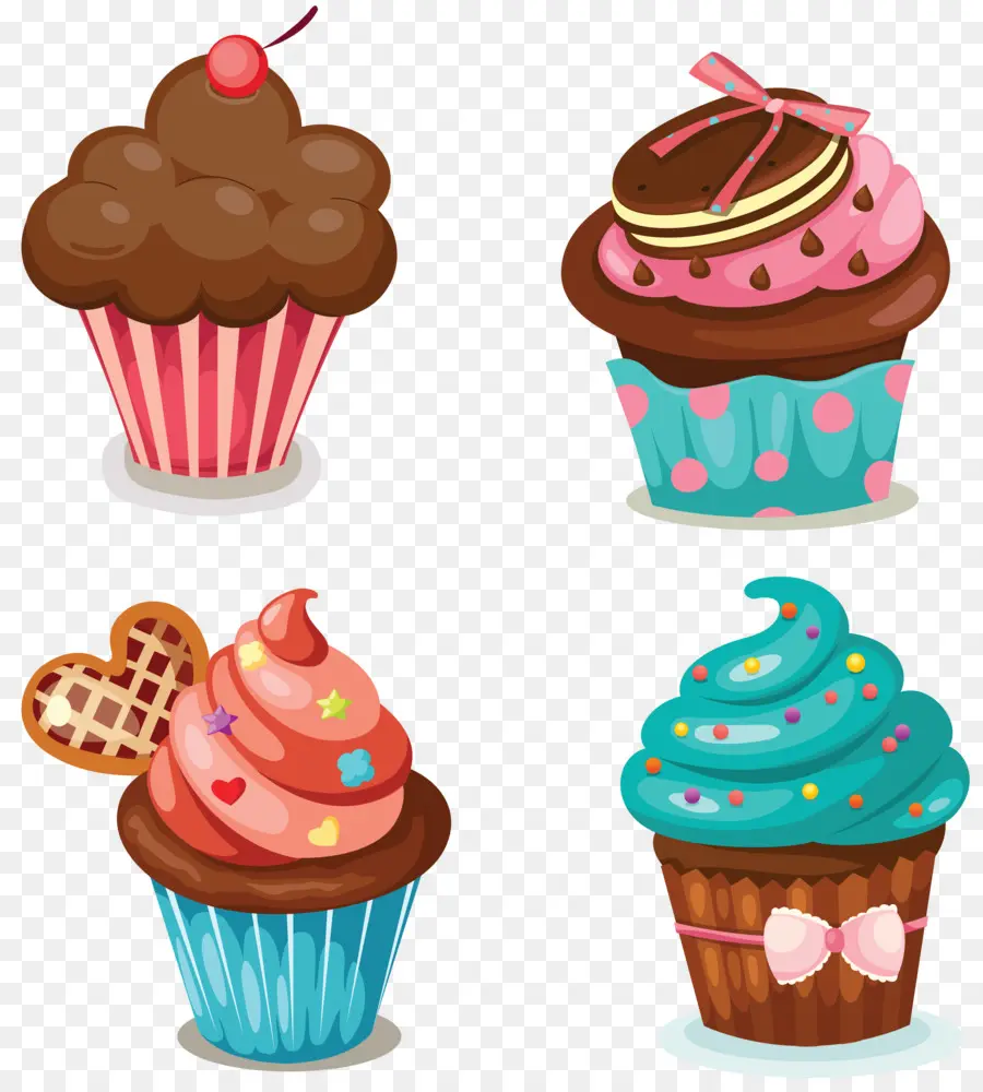 Cupcakes E Pirulitos，Doces PNG