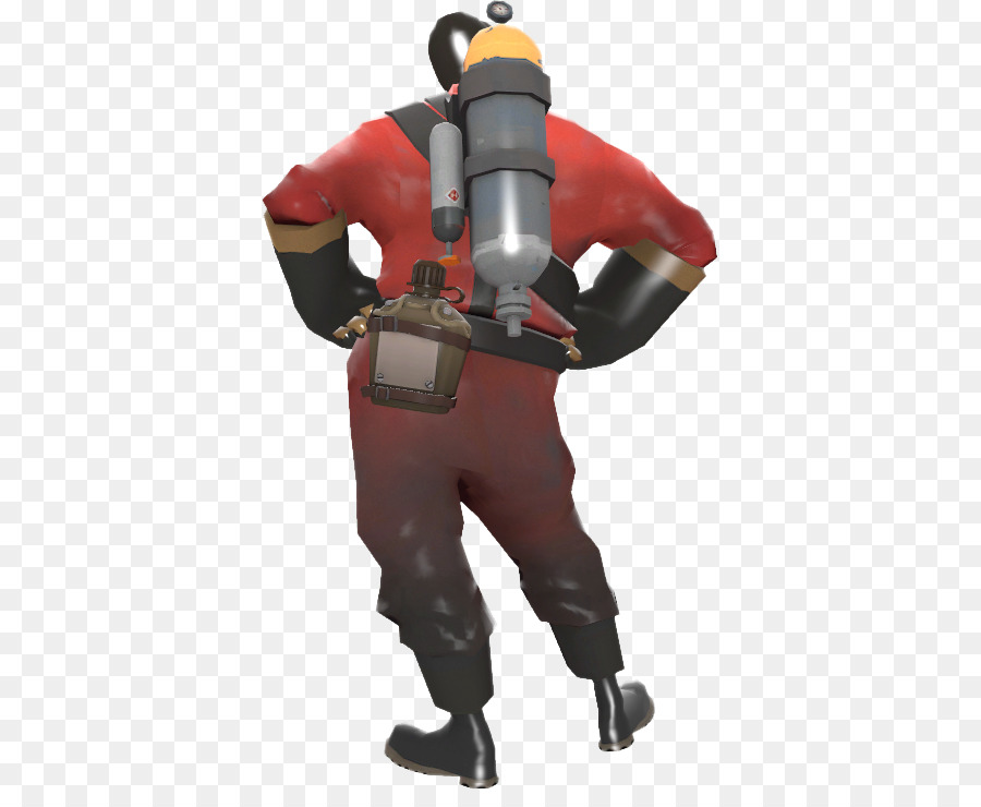 Personagem Pyro Vermelho，Máscara De Gás PNG